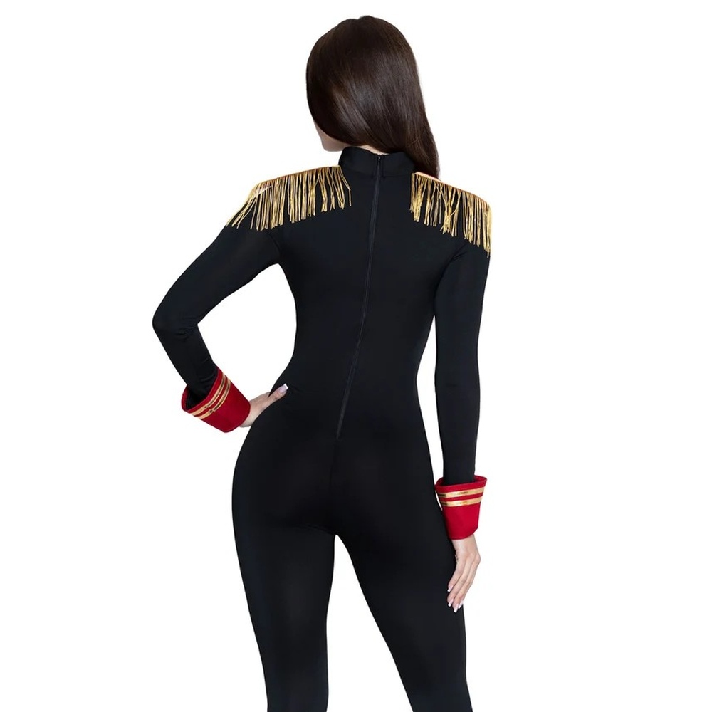 Leg Avenue - Commanding Ringmaster Catsuit Kostuum - Multicolours